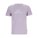 T-shirt unisexe manches courtes délavé  BAZ تو تسلك