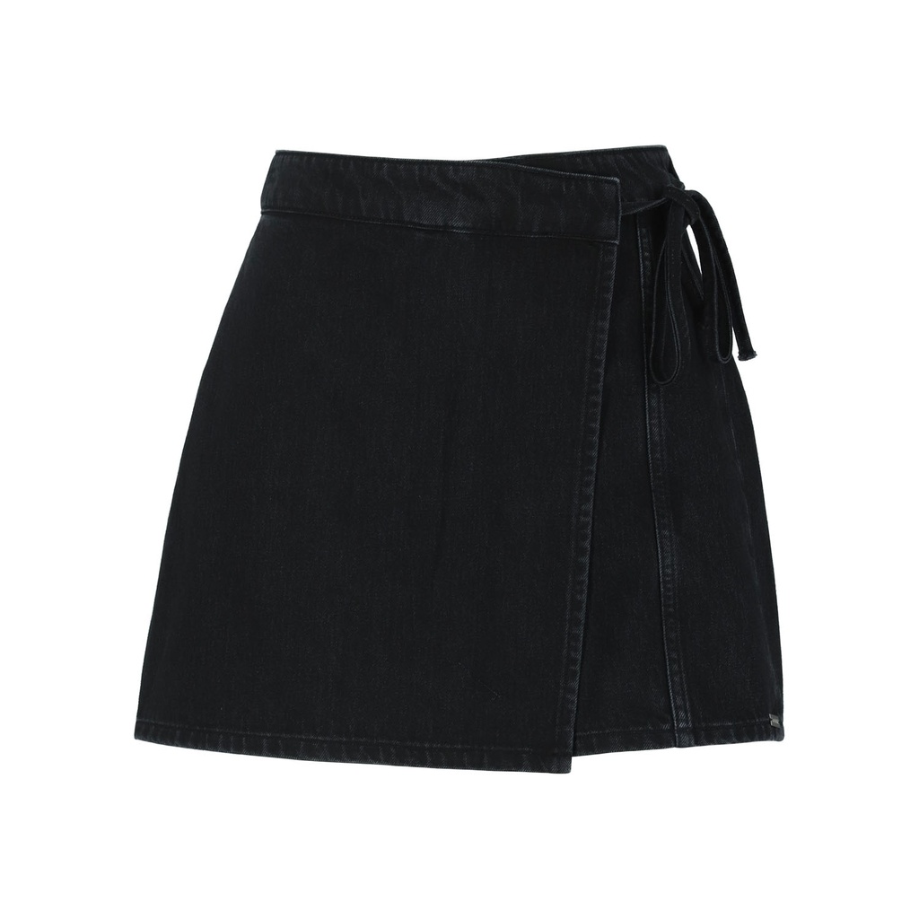 Skort femme avec noued en jeans - SOUKAINA 2.0