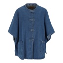 Poncho femme avec poche plaquée - ZINA 2.0