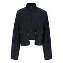 Cropped jacket oversized unisexe  en jeans Selvedge And Raw Look - TUNIS FASHION WEEK 2024