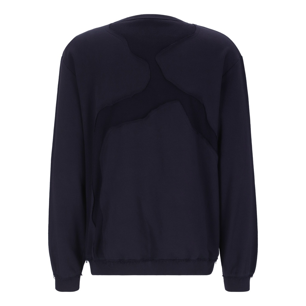 Sweat unisexe oversized avec déchirure  Heavy Used Effect - TUNIS FASHION WEEK 2024