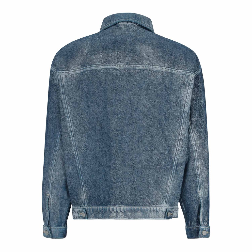 Veste oversized unisexe en jeans Heavy Used Effect - TUNIS FASHION WEEK 2024