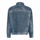 Veste oversized unisexe en jeans Heavy Used Effect - TUNIS FASHION WEEK 2024