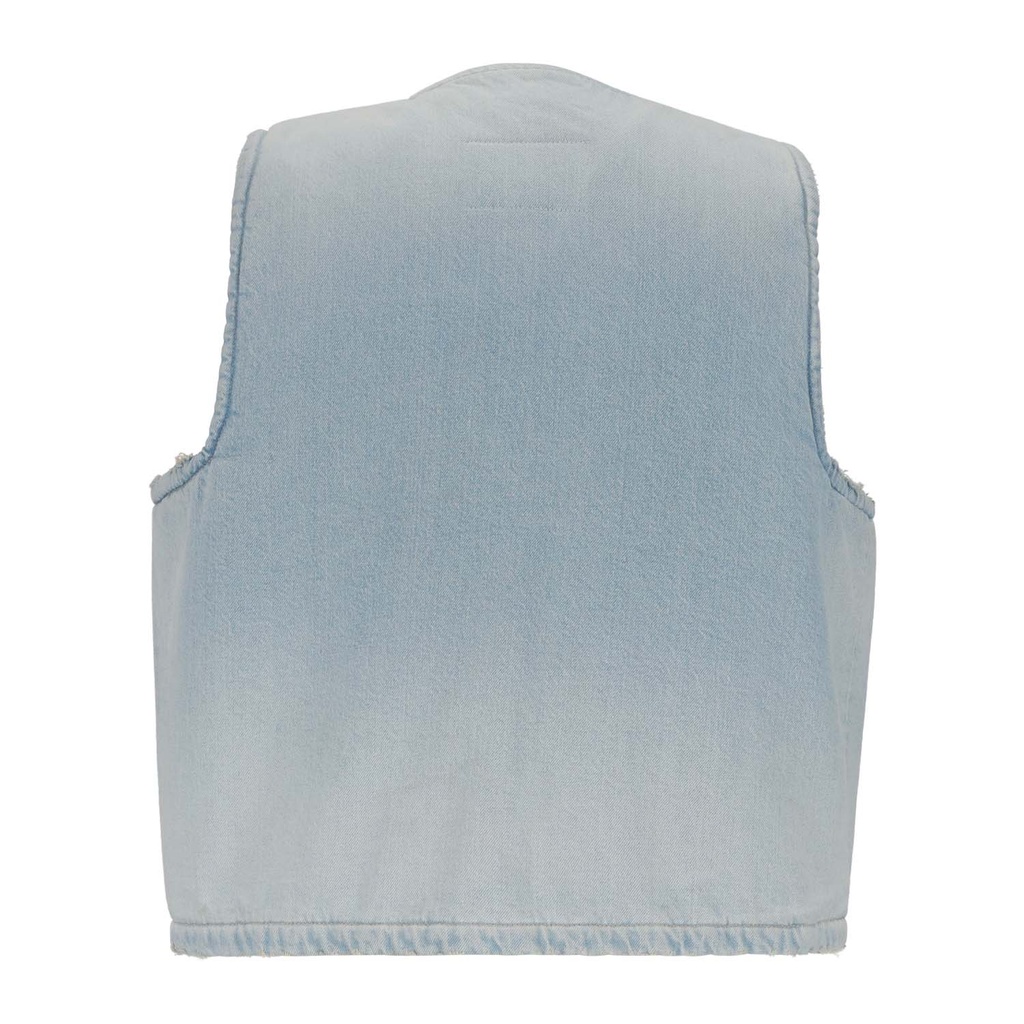 Workwear Farmla unisexe matelassé en jeans Heavy Used Effect TNFW