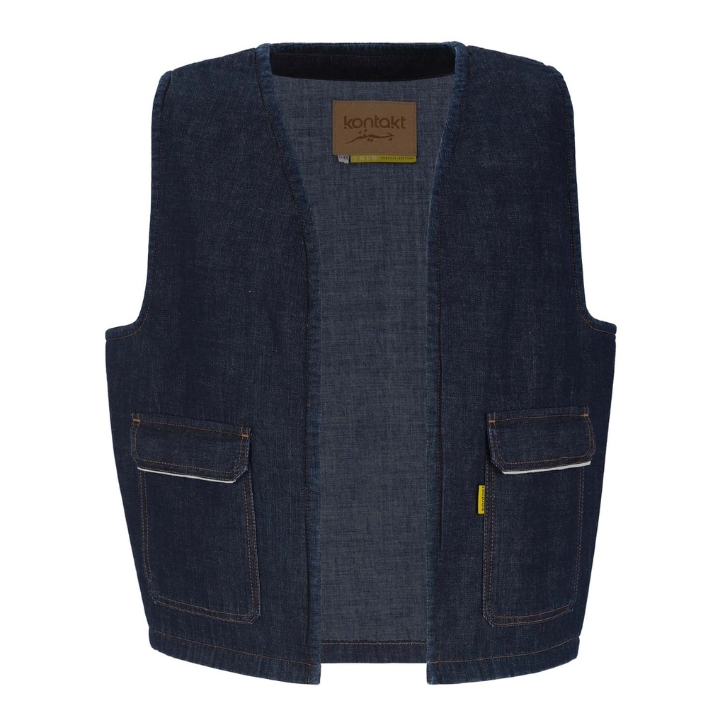 Workwear Farmla unisexe matelassé en jeans Selvedge And Raw Look - TUNIS FASHION WEEK 2024