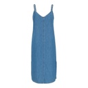 Robe bretelle fluide femme en jeans THANIA