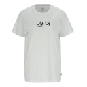 T-shirt unisexe manches courtes avec broderie برا عاد