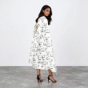 Safseri unisexe en jeans IMPRIME  كون كيما انتي  HEAVY PRINT AND LASER - TUNIS FASHION WEEK 2024