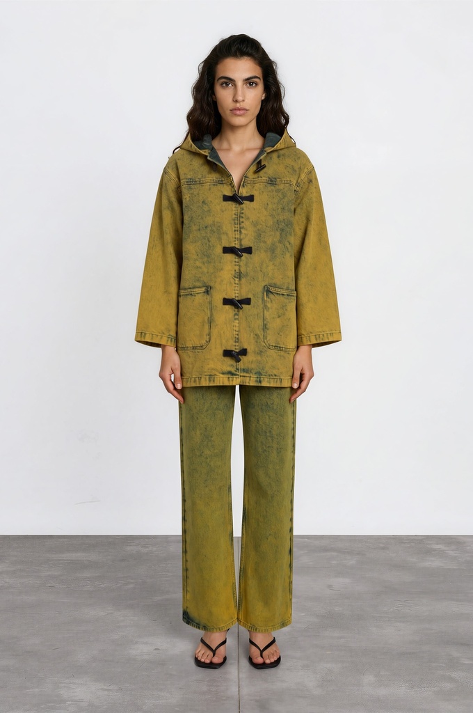 Baggy jeans unisexe Heavy Used Effect - TUNIS FASHION WEEK 2024