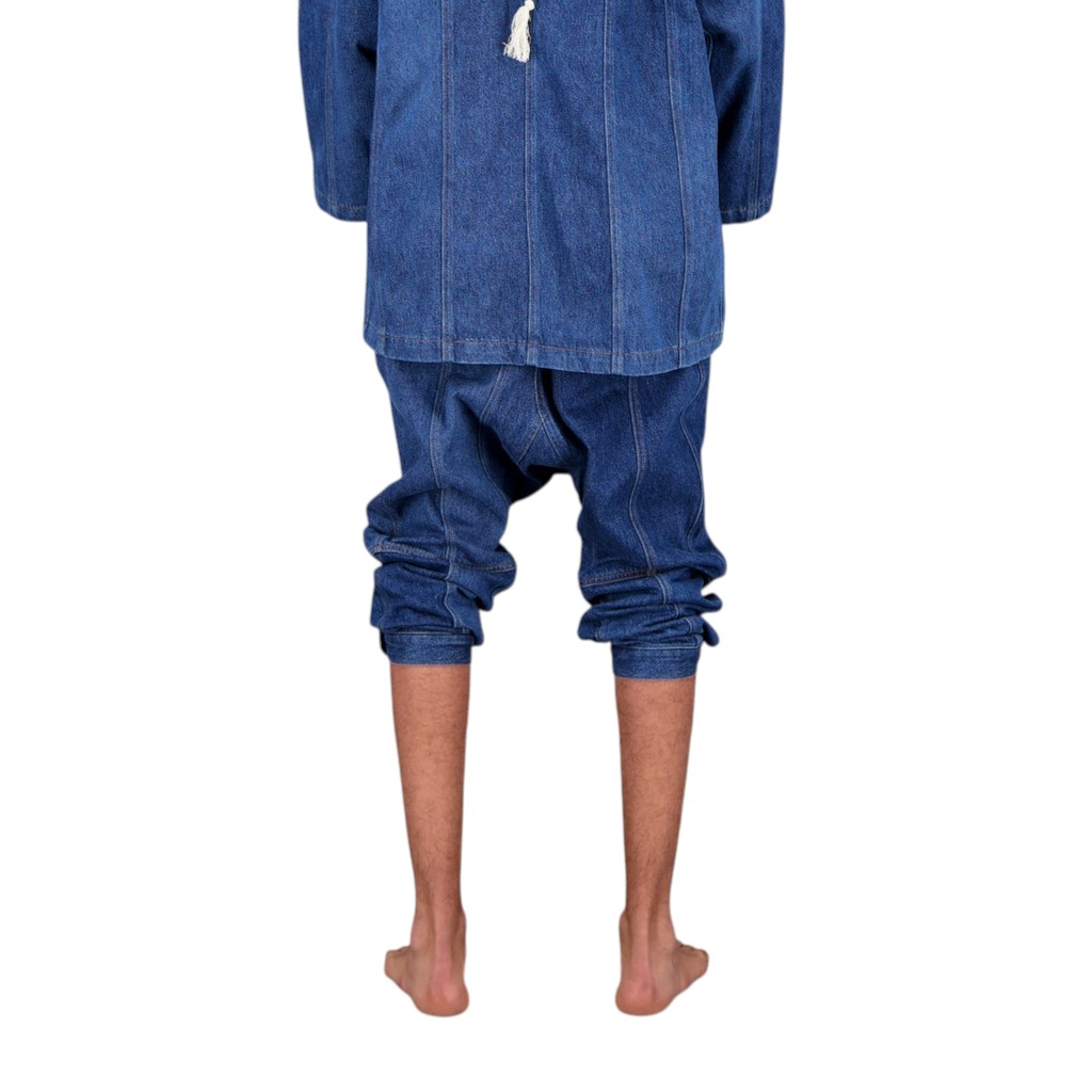 Sarouel  unisexe en jeans  UPCYCLING METHODS TNFW