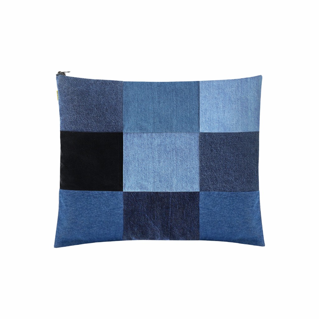 Coussin &amp; Tote bag format 60/50 en jeans Modular - TUNIS FASHION WEEK 2024