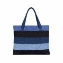 Coussin &amp;Tote bag format 49/39 en jeans Modular - TUNIS FASHION WEEK 2024
