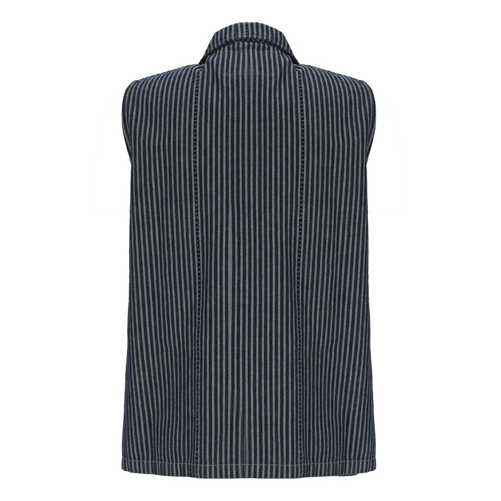 Dengri unisexe sans manche en jacquard