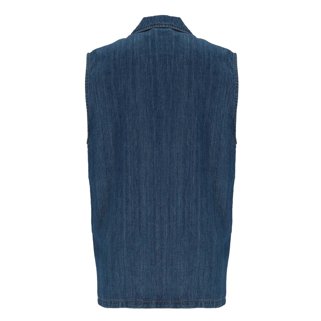 Dengri unisexe sans manche en lin
