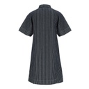 Robe chemise courte femme en jacquard