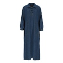 Robe chemise longue femme en lin