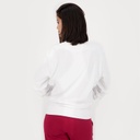 SWEAT UNISEX AVEC BRODERIE COEUR FONDANT