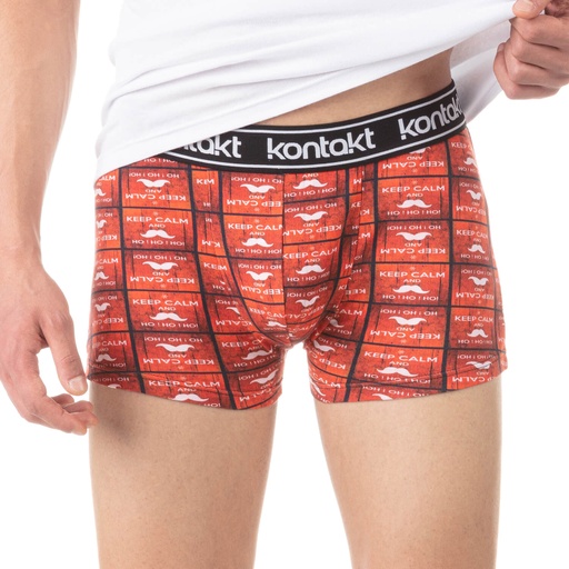 [05-010-06-024-K308-L] Boxer homme imprimé (Imprimé Keep Calm, L)