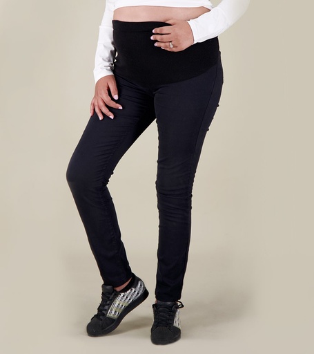 [01-010-01-344-K040-36] Pantalon de grossesse (Noir, 36)