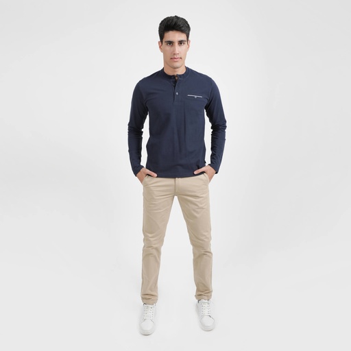 [05-010-01-058-K005-38] Pantalon chino homme (Beige, 38)