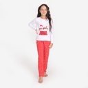 Pyjama fille manches longues Noel