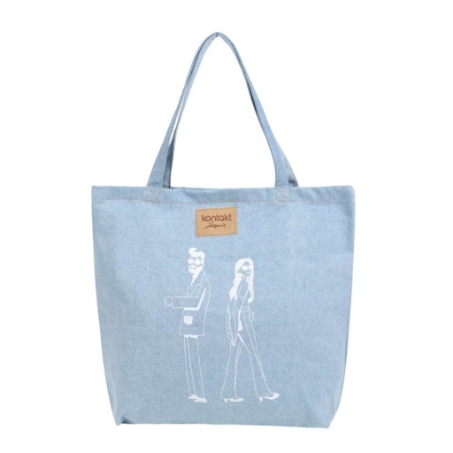 Tote bag en jeans DALI &amp; KINDA