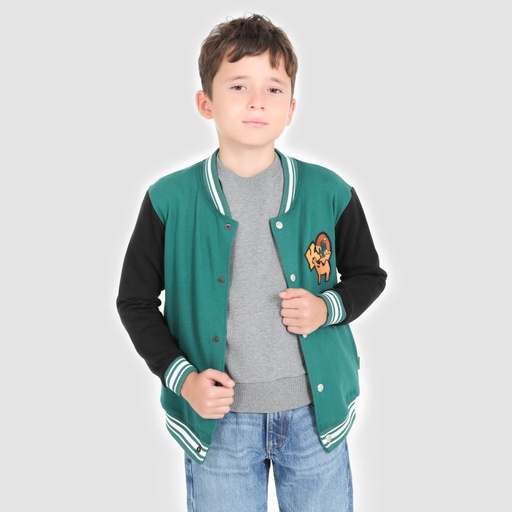 [05-010-90-016-K848-10/12A] Bombers garçon avec patchs (10/12A)