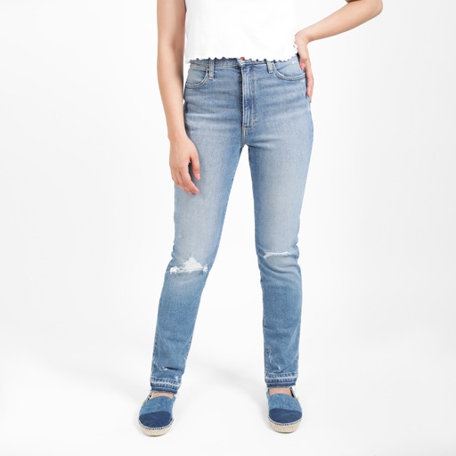 [01-010-01-441-K419-24] Slim jeans femme - SAMRA (Jeans  Bleu Moyen, 24)