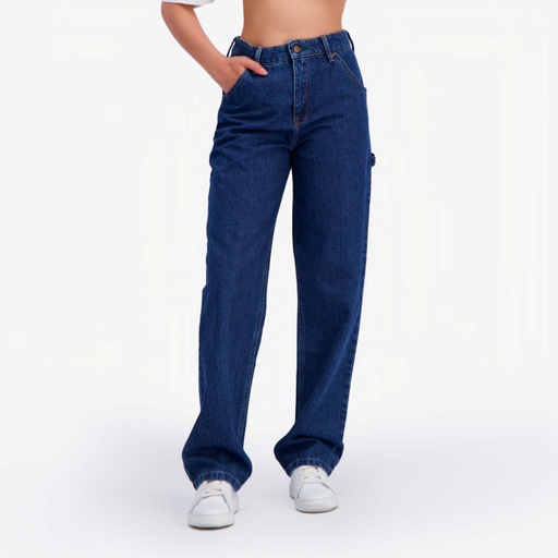 [01-010-01-427-K490-24] Carpenter jeans femme - KARIMA (Jeans  Bleu Foncé, 24)