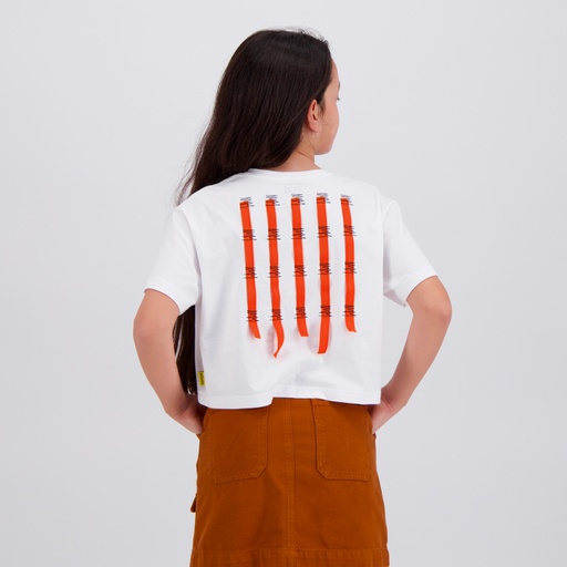 [05-010-02-559-K000-10/12A] T-shirt fille sur taille manches courtes ARMURE MARGOUM (10/12A)