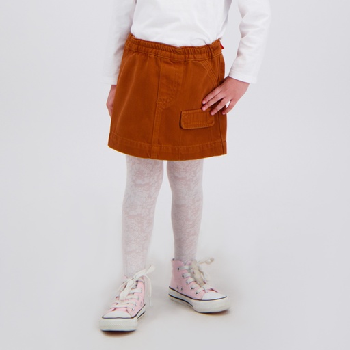 [01-010-21-024-K669-12-18MOIS] Jupe mini bébé avec poche à rabat (12-18M)