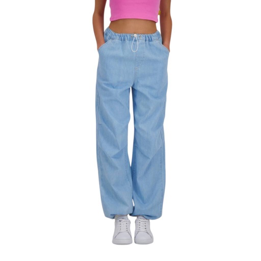 [01-010-01-486-K412-24] Parachute jeans femme - BUCHRA (Jeans Bleu Clair, 24)
