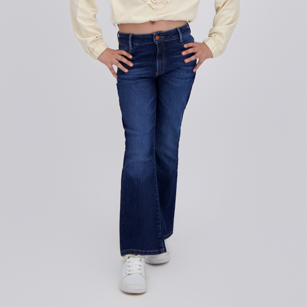 Flare jeans fille