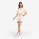 Short paperbag femme
