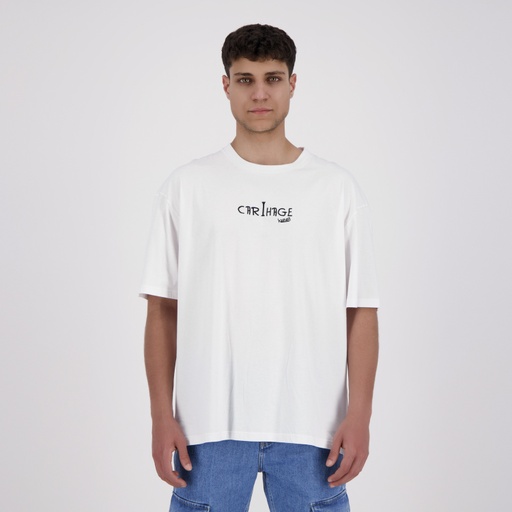 [05-010-02-626-K000-L] T-shirt oversized unisexe manches courtes CARTHAGE (L)