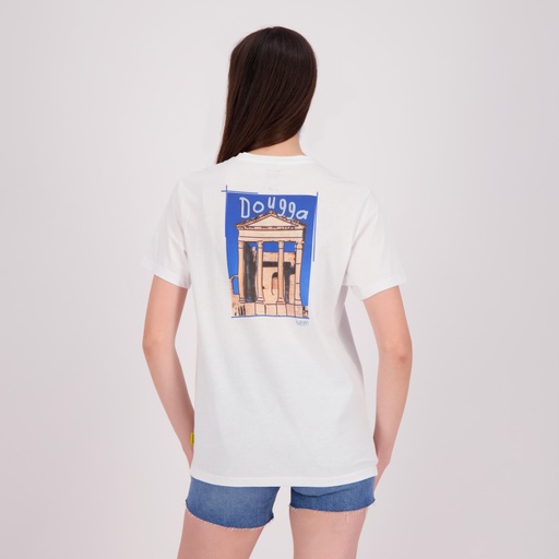 [05-010-02-627-K000-L] T-shirt oversized unisexe manches courtes DOUGGA (L)