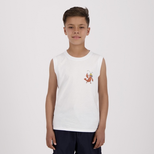 [05-010-12-150-K000-10/12A] Débardeur garçon MISTER FUNNY SHRIMP (10/12 A)