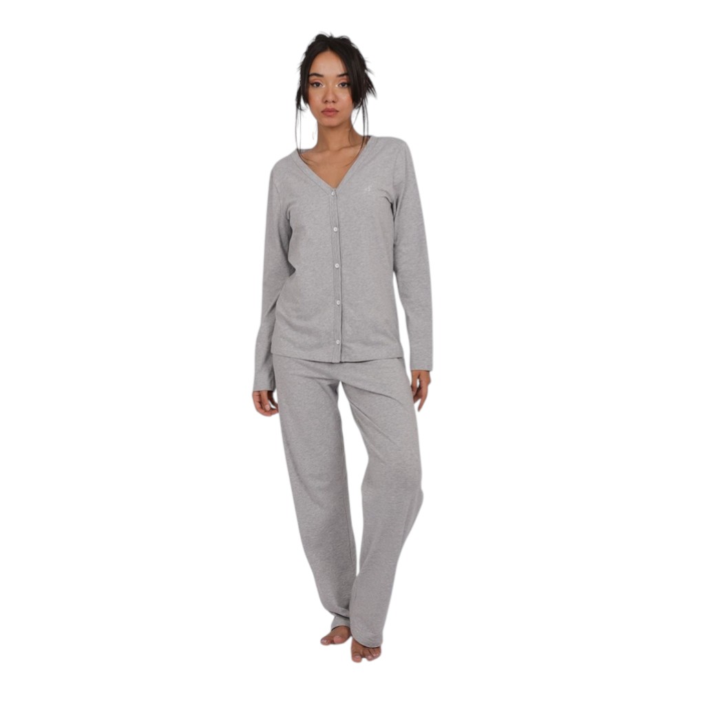 Ensemble femme bretelle imprimé point et pantalon
