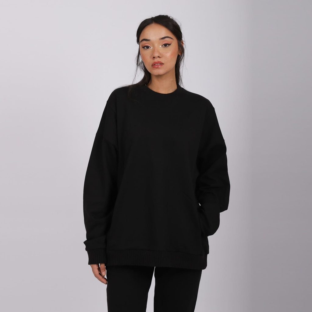 Sweat oversized unisexe avec poches coté   دزو خوه طاح في الشربة