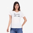 T-shirt femme manches courtes  الفن الفن