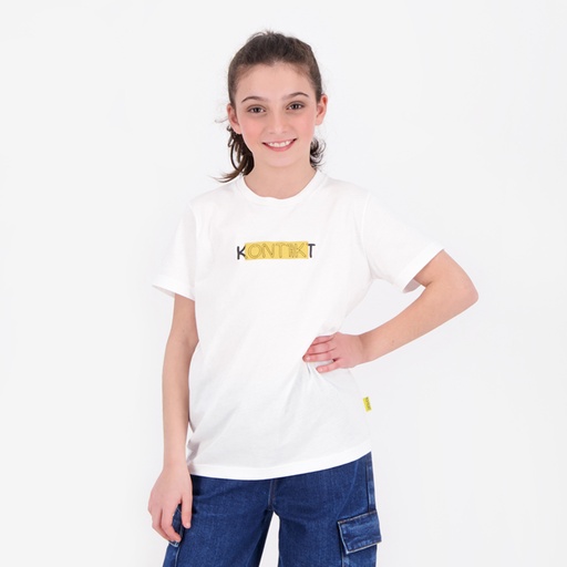 [05-010-02-720-K000-10/12A] T-shirt unisexe enfant manches courtes KONTAKT TEES 2.0 (10/12A)