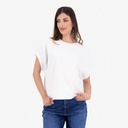 Sweat femme sans manches avec broderie