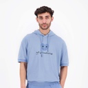 Hoodie homme manches courtes فولة و تقسمت في اثنين