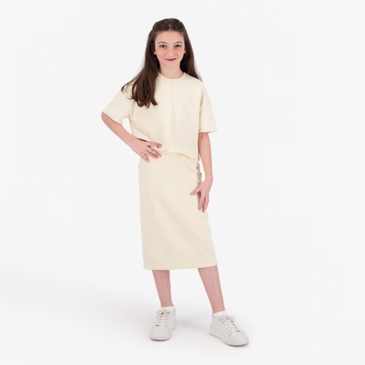 Sweat sur taille fille manches courtes avec pin up