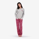 Pyjama femme Manches Longues self care كون كيما إنت