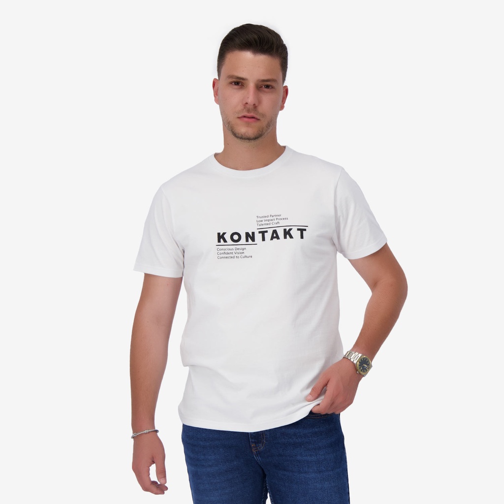 T-shirt unisexe manches courtes CONSCIOUS DESIGN