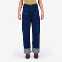 Straight jeans femme a revers SARRA 3.0