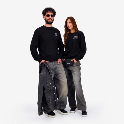 [05-010-36-227-K040-L] Sweat unisexe Adultes باش نخلي trace مزيان (L)