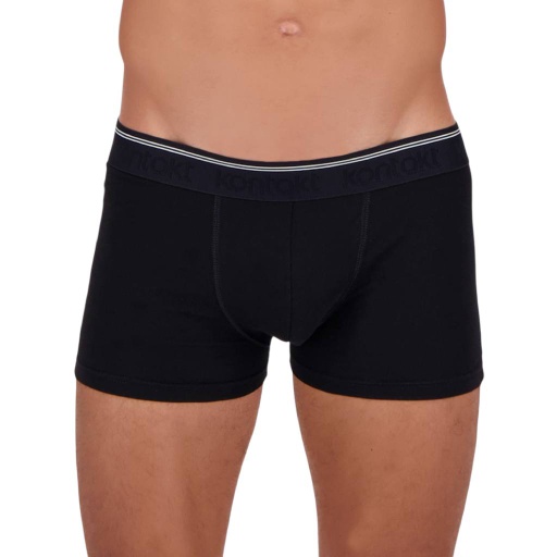 [05-010-41-009-K040-L] Shorty homme en coton stretch (Noir, L)