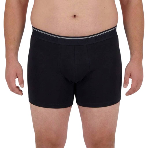 [05-010-06-045-K040-3XL] Boxers homme grandes tailles en coton stretch (Noir, 3XL)